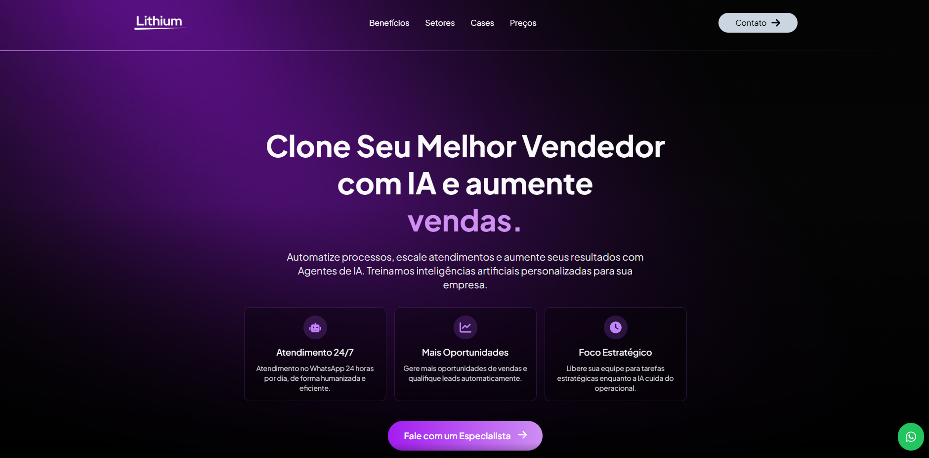 Landing Page de Alta Conversão
